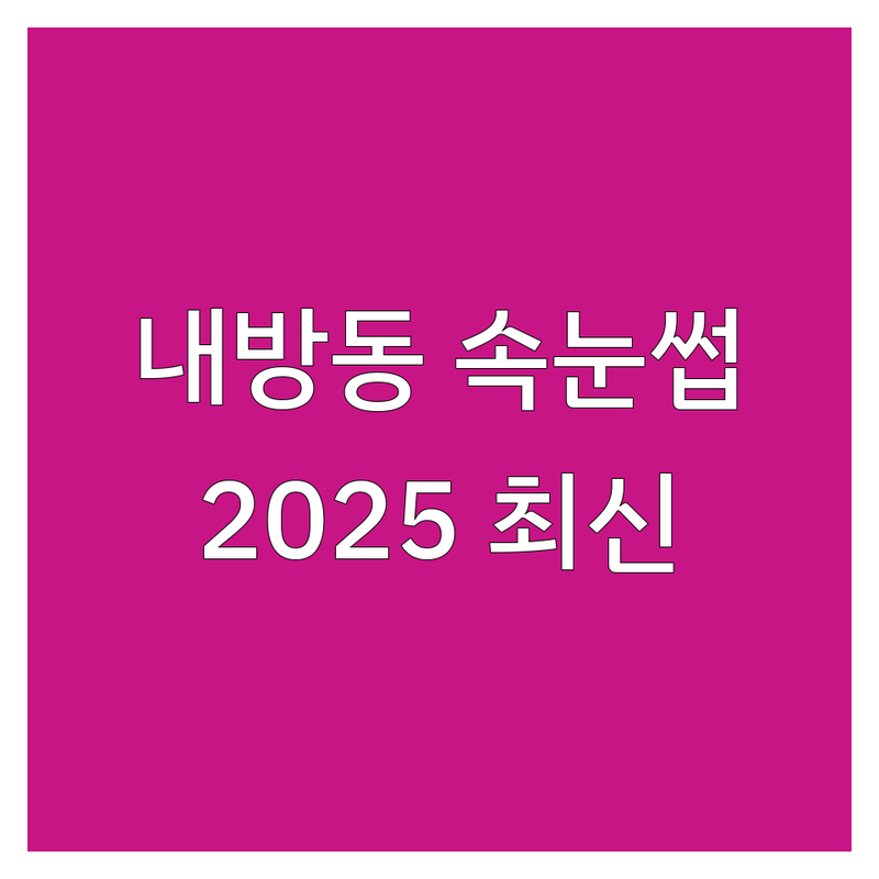 광주 서구 내방동 속눈썹샵 한눈에 비교 | 2025년 최신 정보 총정리