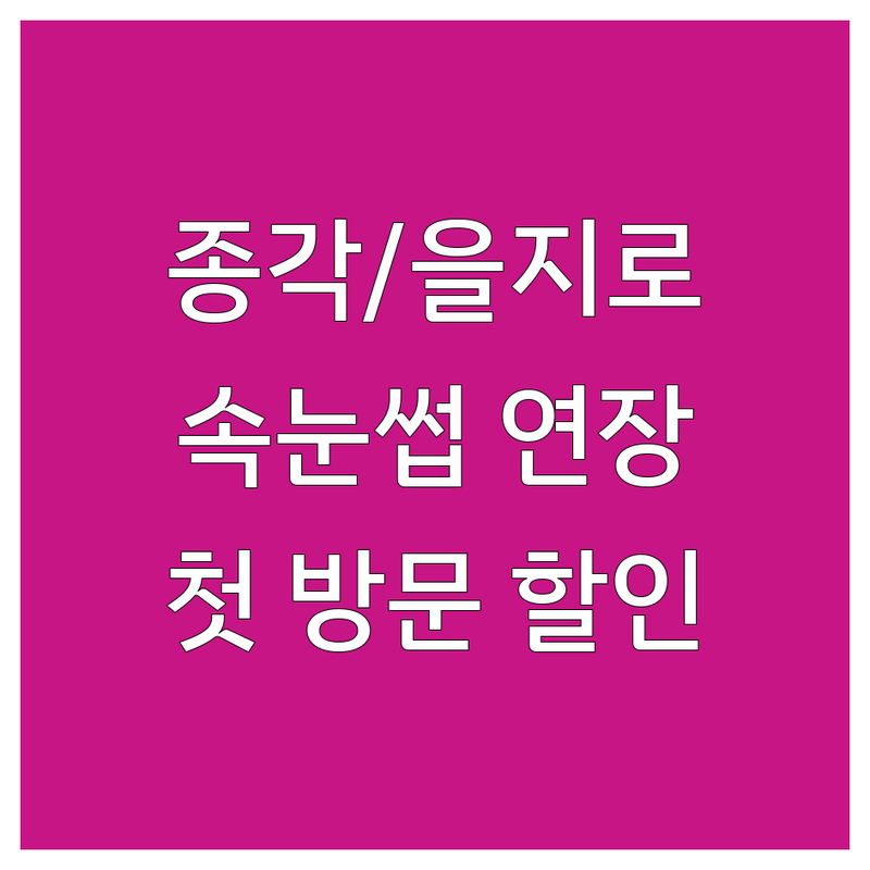 종각역/을지로3가 속눈썹연장 펌 저렴한 곳 가격싼 곳 업체 추천 | 속눈썹증모 연장 펌 비용 가격 잘하는 곳 | 노글루펌 펌앤연장 언더펌 | 브로우 라인 립 스킨플래닝 | 첫 방문 할인 예약 무료 상담
